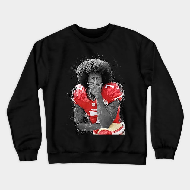 Colin Kaepernick Crewneck Sweatshirt by Creativedy Stuff